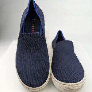 Rothy’s Navy Blue Slip On Kids Sneakers Shoes Size 2 Pre-Owned